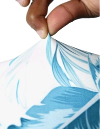CORTINA SPANDEX  Sky Blue  Color Polyster Fabric Elastic Chair Cover Stretch Removable Washable 1Pcs - Sky Blue, Polyster, Pack of 1